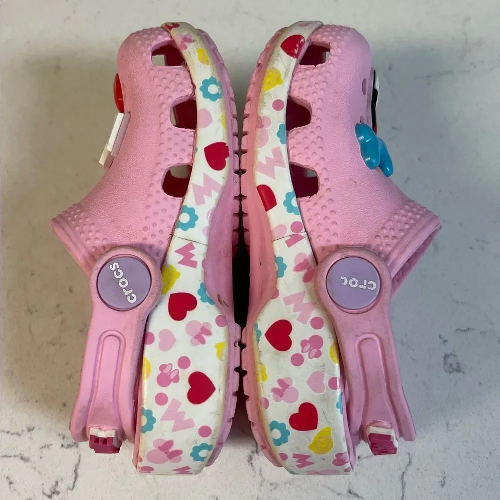 Crocs Kids' x Disney Minnie Mouse Classic Clogs Size 6 Style # 210894
